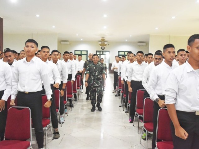 Kasdam Jaya Tinjau Pelaksanaan Seleksi Taruna Taruni Akmil TA 2023 Panda Jaya