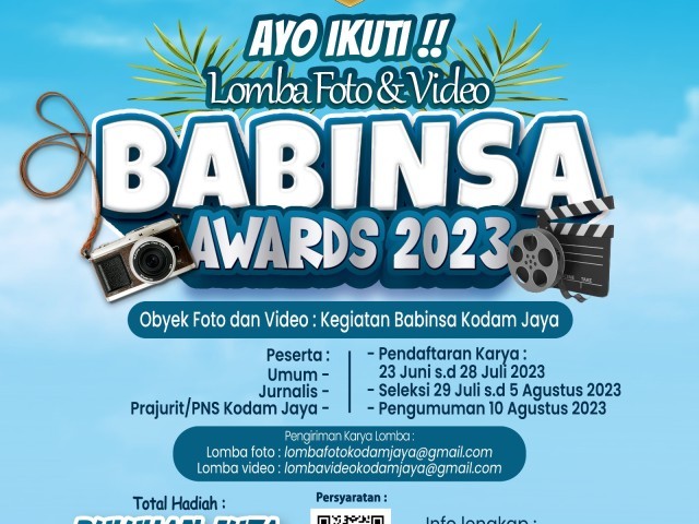 Lomba Foto & Video Babinsa Awards 2023
