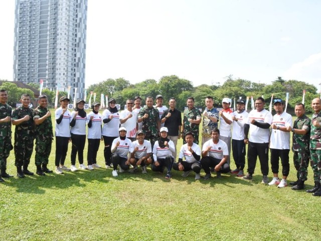 Pangdam Jaya Meninjau Lokasi TC Panahan Nasional