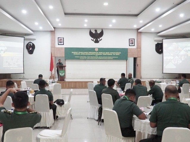 Tingkatkan hasil program teritorial, Kodam Jaya gelar evaluasi Progja Teritorial
