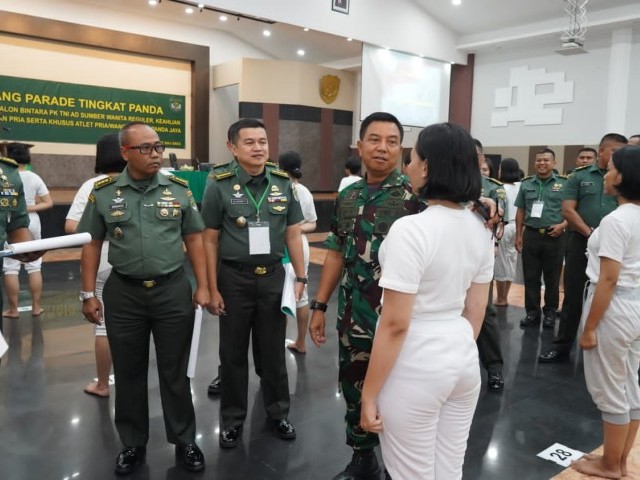 Sidang Parade Panda Jaya Calon Bintara PK Reguler Wanita, Keahlian Pria, Khusus Atlet Pria/Wanita Dan Keagamaan Pria TA 2023