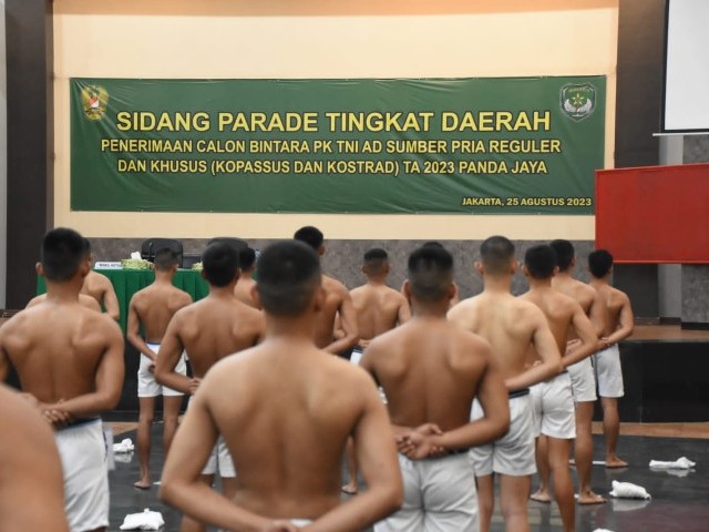 Kodam Jaya gelar Sidang Parade Bintara Reguler dan Khusus (Kopassus dan Kostrad)