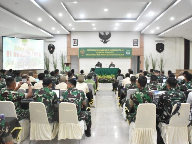 Bimtek Penatausahaan BMN dan Sosialisasi Sakti di Kodam Jaya/Jayakarta