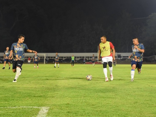 Dengan Sepakbola Jalin Kebersamaan Antar Institusi