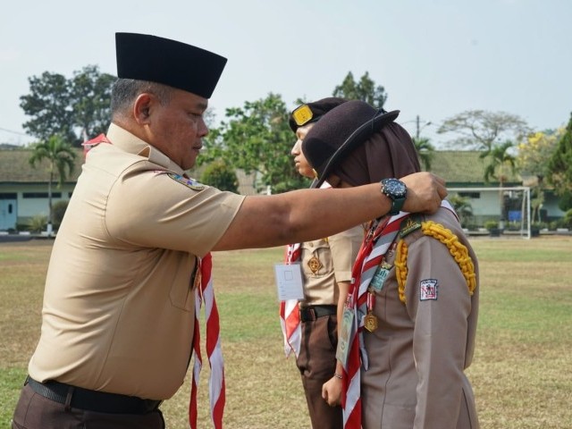 Pembukaan Perkemahan Pramuka Saka Wira Kartika Terpusat Tingkat Daerah Jajaran Kodam Jaya TA 2023