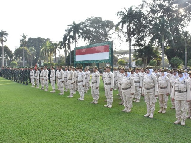 Untuk Mengenang Jasa Para Pahlawan, Kodam Jaya Laksanakan Upacara Bendera Mingguan