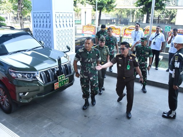 Pangdam Jaya Menghadiri Undangan Peresmian Gedung Kejaksaan Tinggi DKI Jakarta