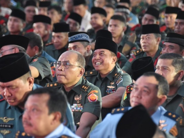 Kasdam Jaya Menghadiri Doa Bersama Dalam Rangka HUT Ke 78 TNI