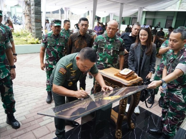 Pangdam Jaya Menghadiri Acara Peresmian Mess TNI AD dan Gedung Sandi Siber Forensik oleh Kasad