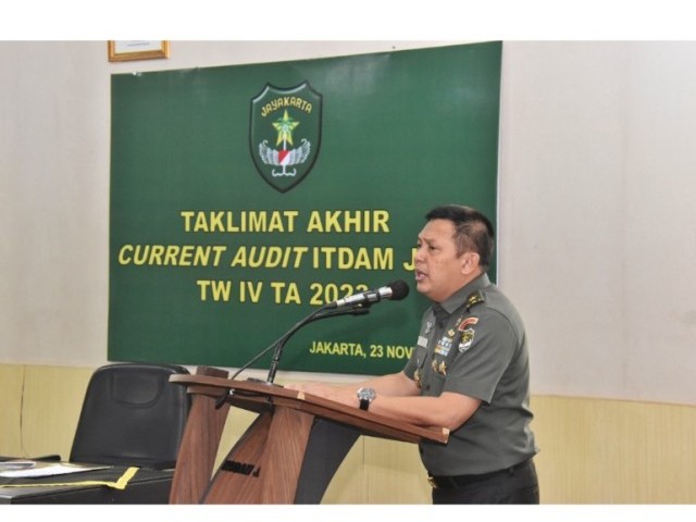 Irdam Jaya Pimpin Taklimat Akhir Wasum Current Audit Itdam Jaya TW IV Tahun 2023