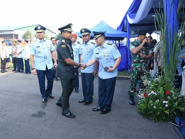 Pangdam Jaya Menghadiri Upacara Serah Terima Jabatan Pangkoopsudnas dan Dankodiklatau