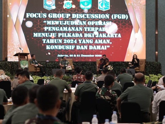 Focus Group Discussion (FGD) Wujudkan Pengamanan Terpadu Pilkada DKI Jakarta Tahun 2024 Aman, Kondusif dan Damai
