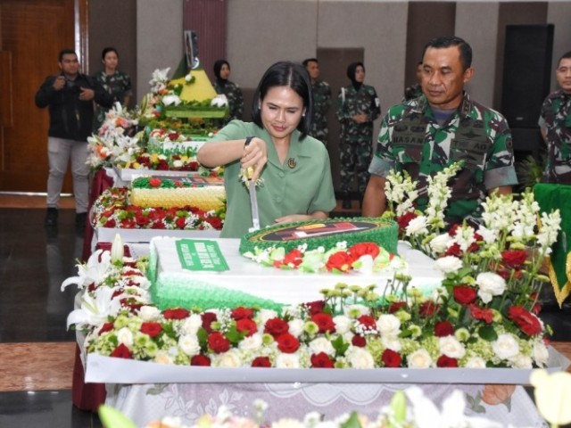 Memperingati HUT Ke-74, Kodam Jaya/Jayakarta Gelar Acara Syukuran