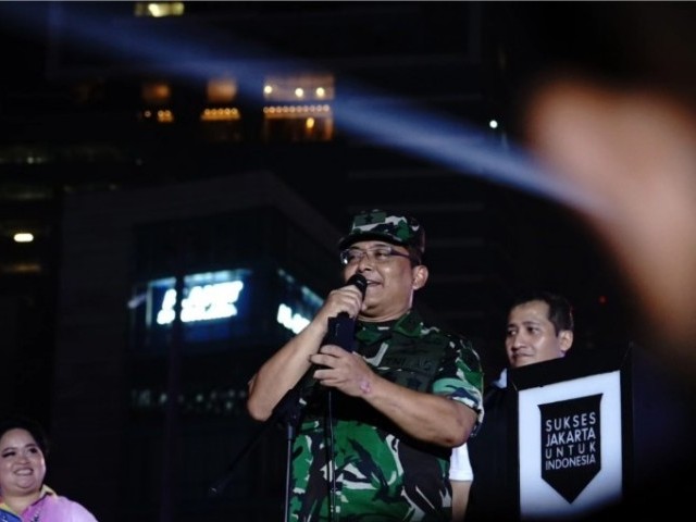 Kasdam Jaya Hadiri Malam Pergantian Tahun bersama Pj Gubernur DKI Jakarta dan Forkopimda DKI Jakarta
