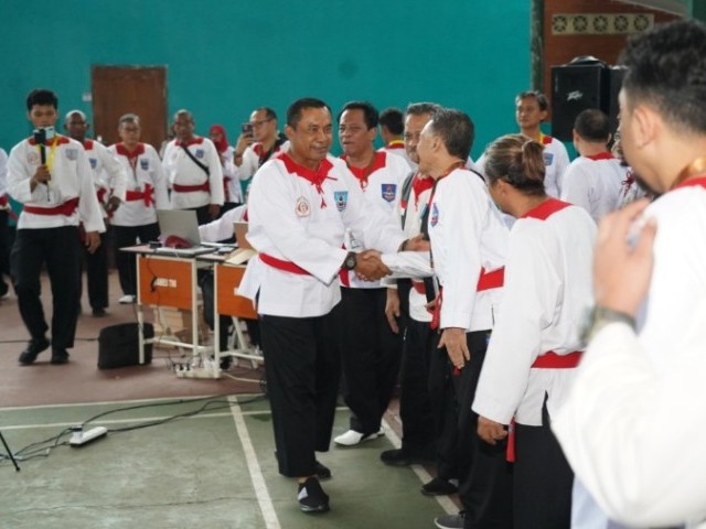 Pangdam Jaya Tutup Penataran Pelatih Nasional PPS Betako Merpati Putih