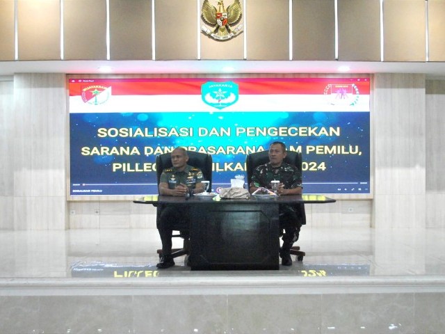 Diskusi Interaktif Warnai Sosialisasi dan Pengecekan Netralitas TNI Satuan Jajaran Kodam Jaya
