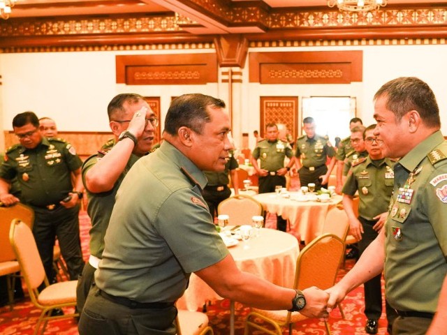 Pangdam Jaya Menghadiri Perayaan Natal 2023 Keluarga Besar Mabesad