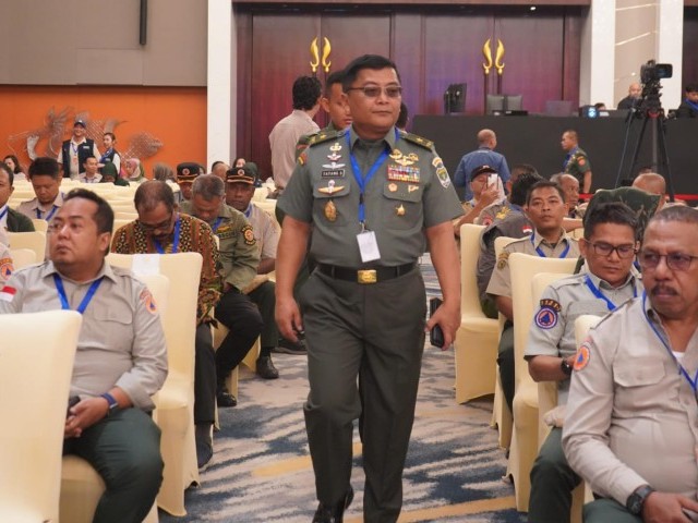 Kasdam Jaya Hadiri Rapat Koordinasi Nasional Penanggulangan Bencana Alam