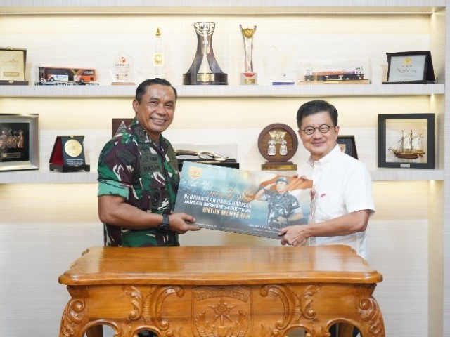 Kodam Jaya dan PT. Arwana Citramulia Tbk Pererat Kerjasama