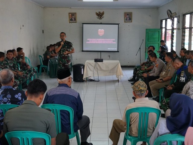 Paldam Jaya Gelar Sosialisasi Rumah Dinas Golongan I Asrama Bengrah Jaya/Jayakarta