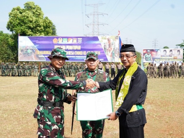 Pangdam Jaya Tutup TMMD 121 di Wilayah Kota Depok