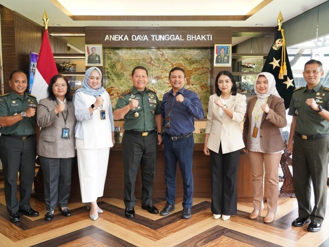 Pangdam Jaya Audiensi Bersama Pimpinan BNI Pusat Jakarta