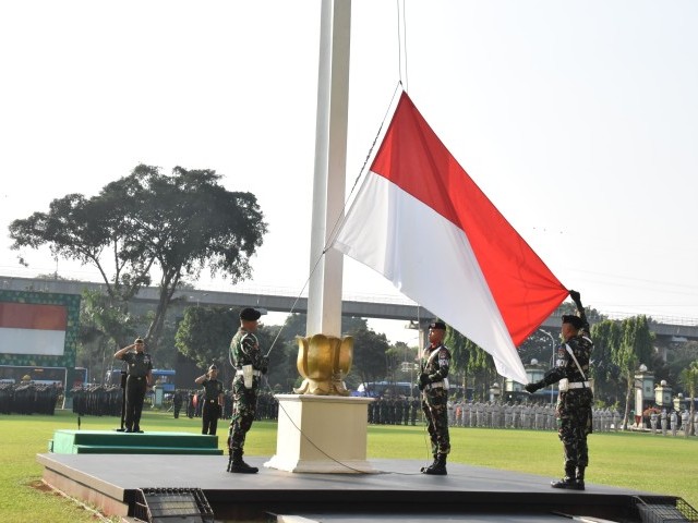 Meningkatkan Jiwa Patriotisme, Kodam Jaya Gelar Upacara 17'an