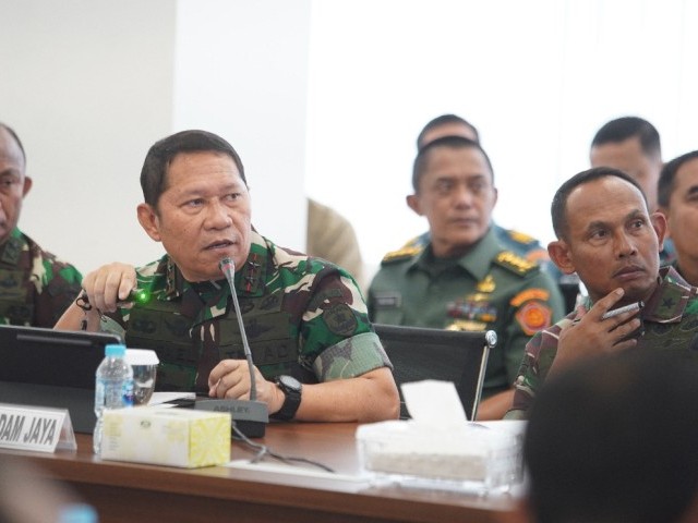 Pangdam Jaya Hadiri Rapat Persiapan Memperingati Hari Ulang Tahun ke-79 TNI