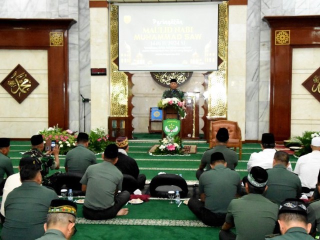 Kodam Jaya Gelar Peringatan Maulid Nabi Muhammad SAW 1446 H/2024 M