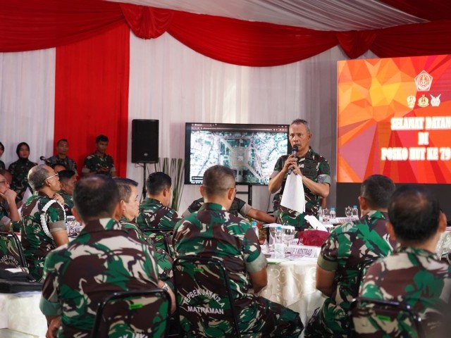 Pangdam Jaya Hadiri Rapat Koordinasi Kesiapan Puncak Acara HUT ke-79 TNI
