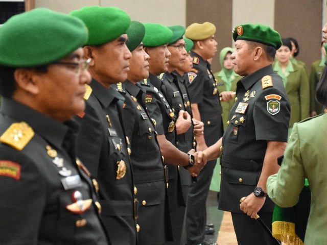 Pangdam Jaya Serah terima Pejabat Kasdam Jaya