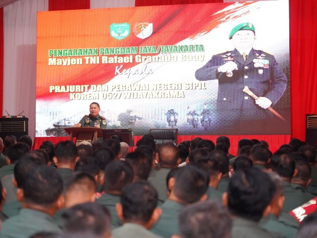 Silaturahmi Pangdam Jaya Bersama Prajurit Satuan Jajaran Kodam Jaya