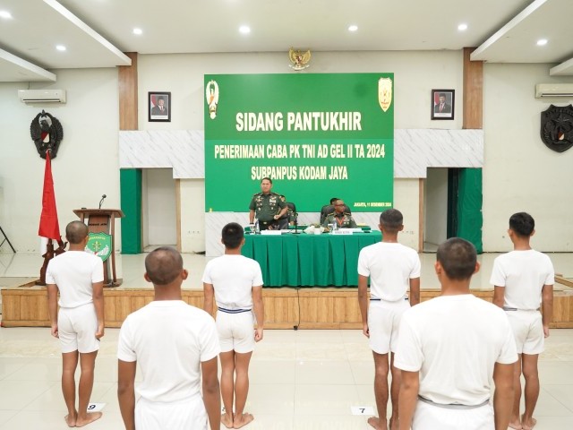Seleksi Calon Bintara PK TNI AD Gelombang 2 TA 2024 : Pangdam Jaya Tegaskan Transparansi dan Objektivitas