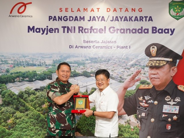 Kodam Jaya dan PT. Arwana Citramulia Tbk. Perkuat Kolaborasi melalui MoU