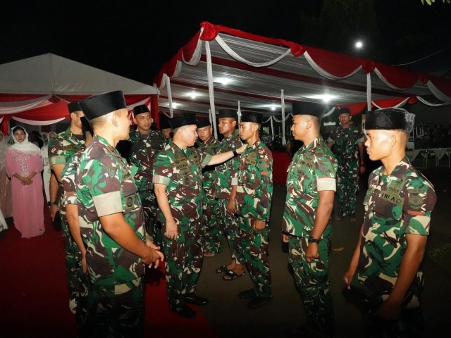 Memperkuat Tali Silaturahmi dan Kedekatan dengan Anggota, Pangdam Jaya Safari Ramadan di Yonkav 7/PS