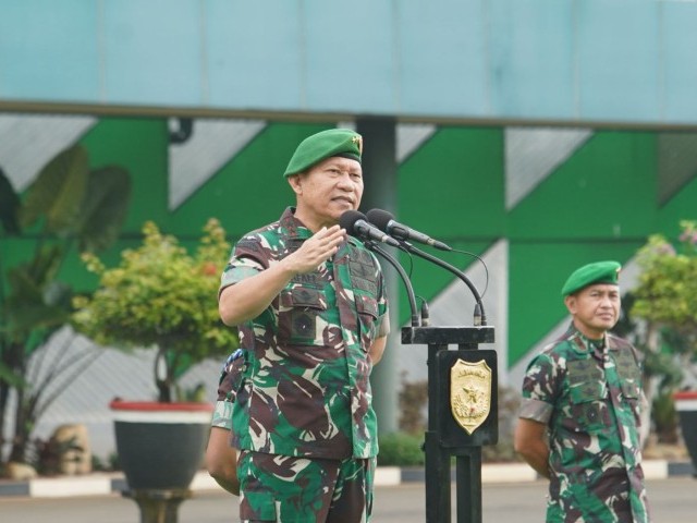 Pangdam Jaya Pimpin Apel Bersama Satuan Jajaran Kodam Jaya