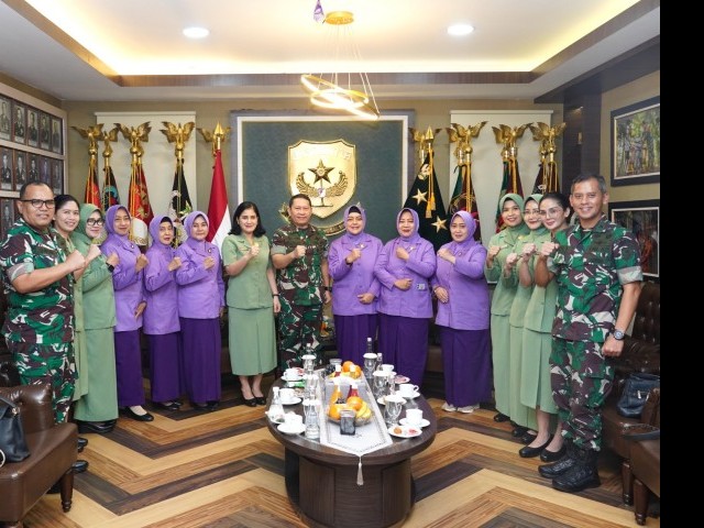 Pangdam Jaya Sambut Hangat Kunjungan Pengurus PERIP DKI Jakarta
