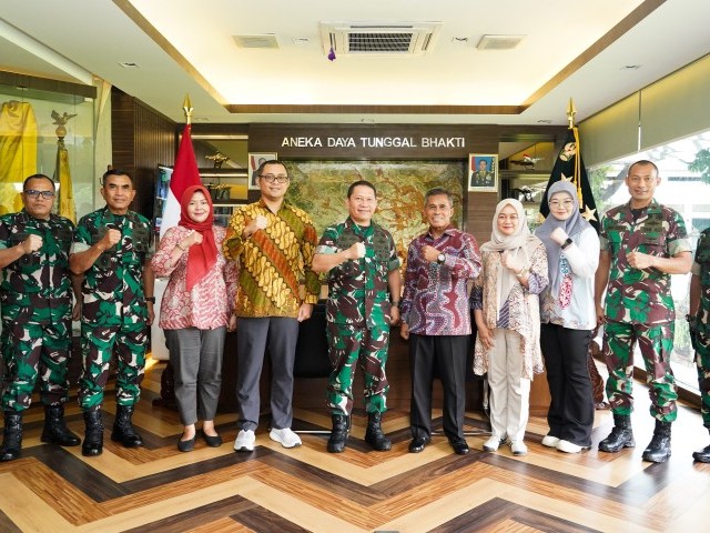 Pangdam Jaya Terima Audiensi Direktur RS Bhakti Mulia, Dorong Rumah Sakit Berkembang Menjadi Modern dan Berkinerja Baik