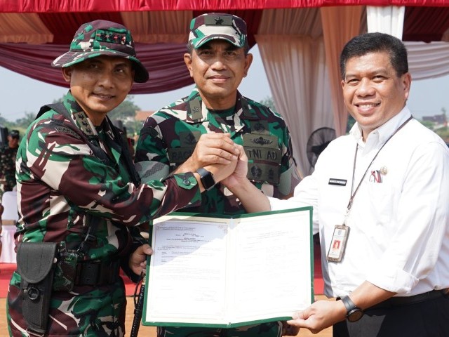 Kasdam Jaya Secara Resmi Menutup Kegiatan TMMD Ke-124 Reguler Kodim 0508/Depok