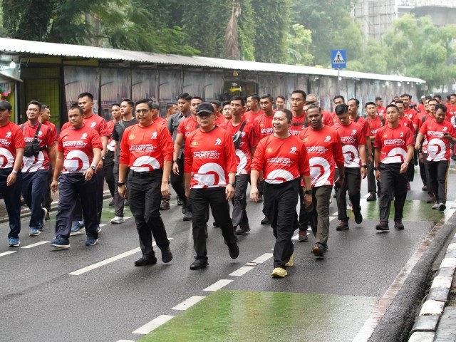 Pangdam Jaya hadiri Bhayangkara Sportday di Mabes Polri