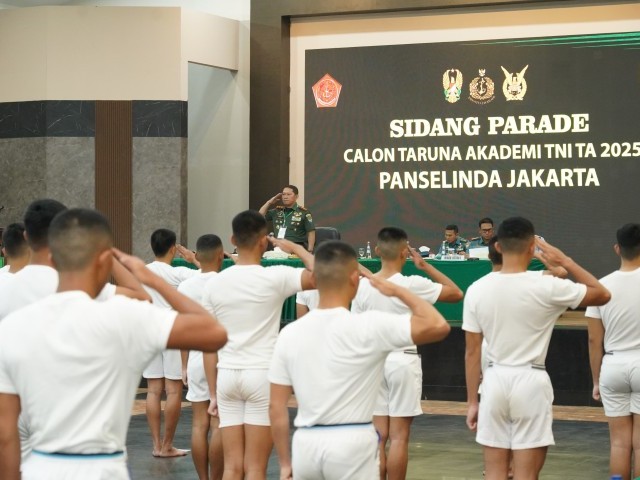Pangdam Jaya Pimpin Sidang Pantukhirda Calon Taruna Akademi TNI TA 2025 Panselinda Jakarta