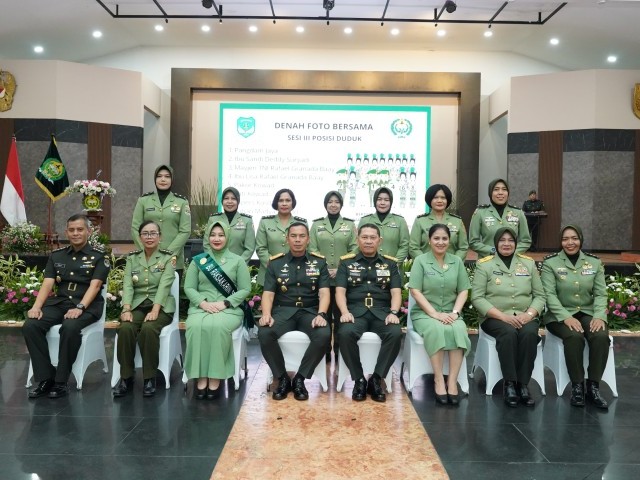 Pengukuhan Ketua Raksa Karini Sri Sena Jaya: Estafet Kepedulian dan Pembinaan Kowad Kodam Jaya