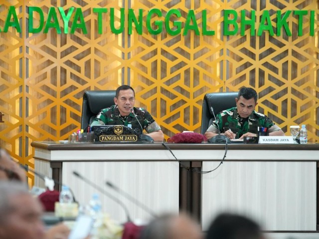 Pangdam Jaya Sampaikan Arahan Strategis Dalam Entry Breifing Perdana