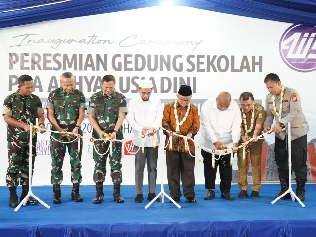 Pangdam Jaya Hadiri Peresmian Gedung PAUD Akhyar International Islamic School dan Pembukaan Tahun Ajaran Baru