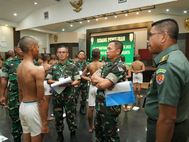 Pangdam Jaya Tegaskan Seleksi Cata Harus Objektif dan Transparan