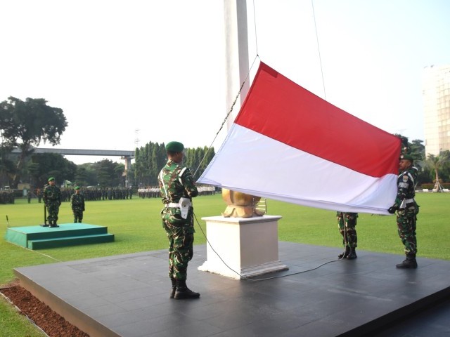 Semangat Patriotisme, Kodam Jaya/Jayakarta Gelar Upacara Bendera