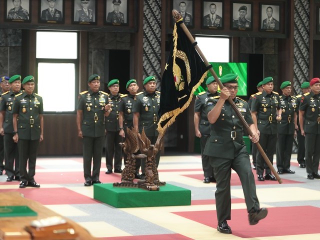 Pangdam Jaya Saksikan Transisi Kepemimpinan Kapusbekangad