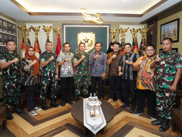 Sinergi Wilayah dan Lingkungan, Pangdam Jaya Terima Kunjungan BBWSCC