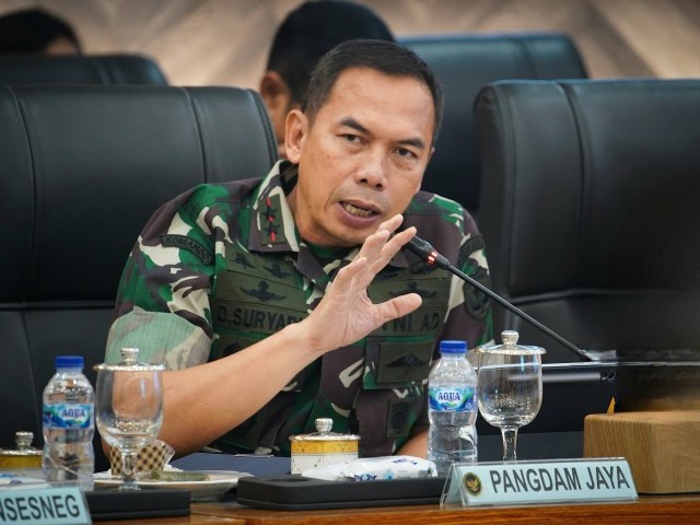 Pangdam Jaya Hadiri Rapat Koordinasi Pengamanan HUT ke-80 Kemerdekaan RI
