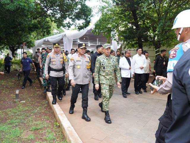 Pangdam Jaya Pantau Situasi Keamanan Jakarta Perayaan Natal 2025